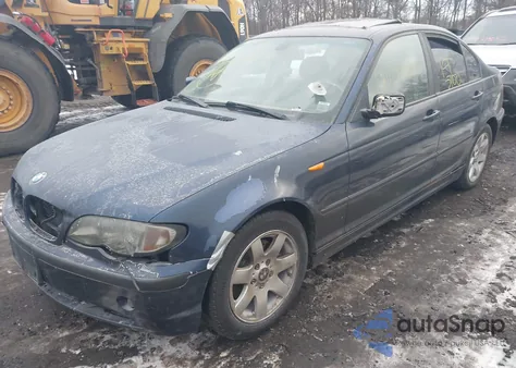 2005 BMW 325I z USA, uszkodzony, nr VIN WBAET37435NJ90102